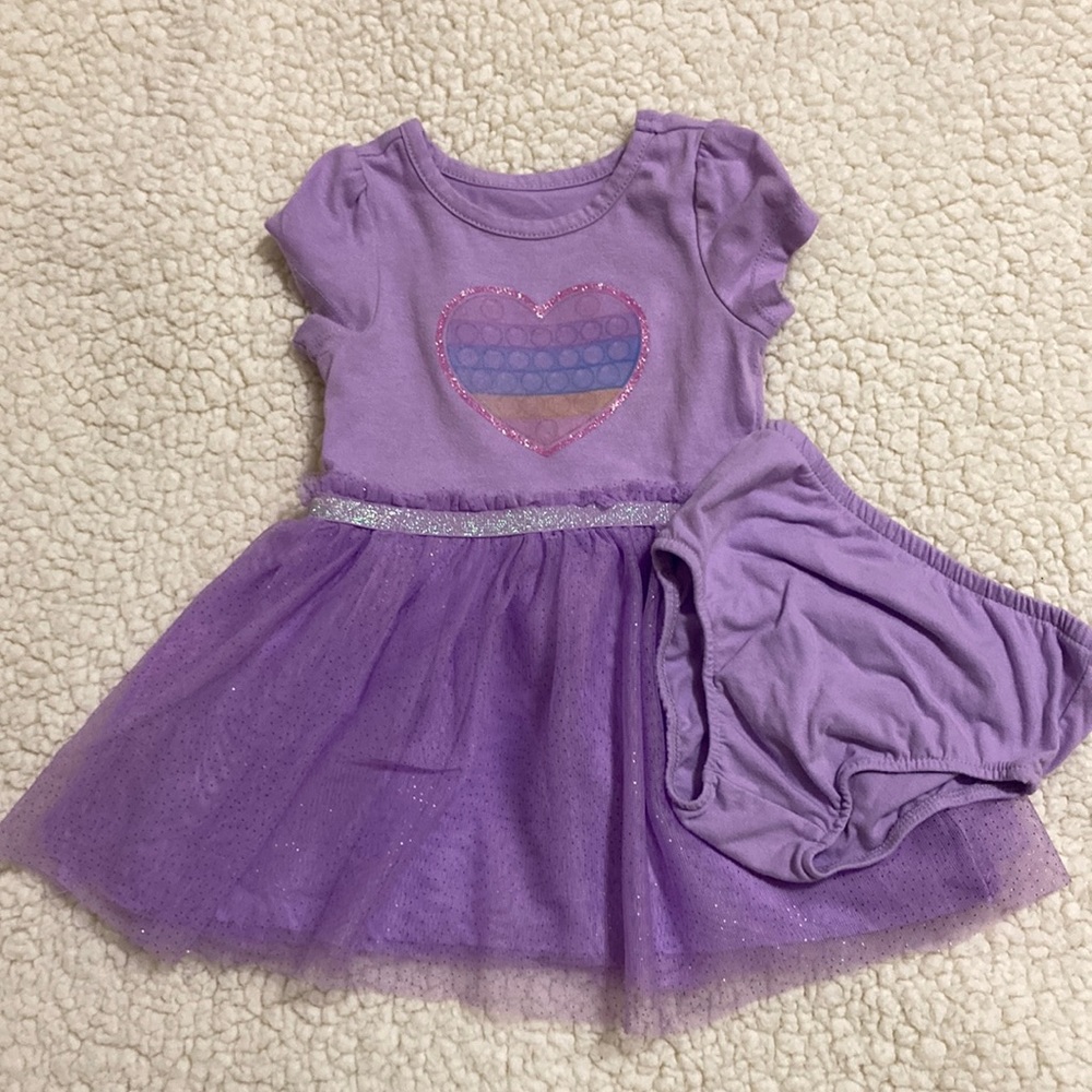 Lilac Pop-It Dress size 18M